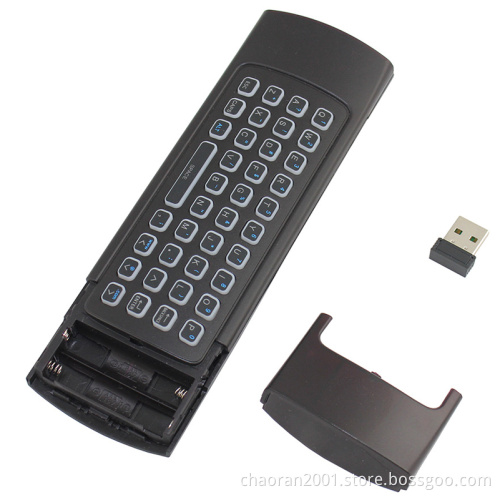 MX3 Backlit Air Mouse Smart Remote Control 2.4G RF Wireless Keyboard Voice Microphone Pro Android TV Box
